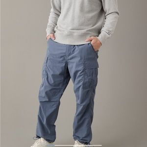 Men’s cargo parachute pants